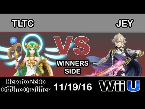 Hero to ZeRo - SCB | TLTC (Palutena) Vs. Jey (Corrin) Winners Side - Smash Wii U