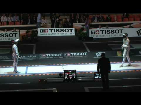 Foil Catania World Championship individual podium: Avola Giorgio Vs Aspromonte Valerio