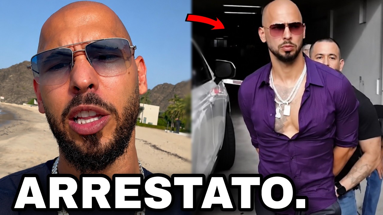 ANDREW TATE È STATO ARRESTATO, ORA RISCHIA GROSSO..