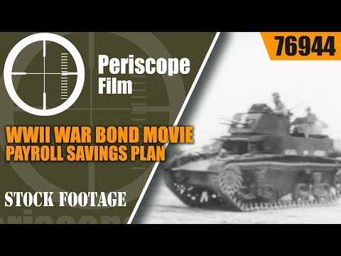 WWII WAR BOND MOVIE  PAYROLL SAVINGS PLAN  INTERNATIONAL HARVESTER AT WAR  76944