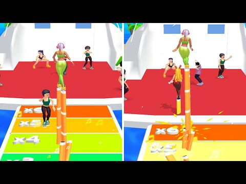 DANCING RACE All Levels Gameplay Android IOS Game - YouTube