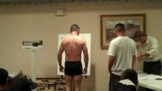 Logan Hancock Weigh In 8/28/2009 Reckoning in the Ring