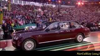 Susan Boyle ushered in The Queen w/&quot;Mull Of Kintyre&quot; - 2014 Commonwealth Games Opening Ceremony