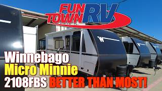 WINNEBAGO Micro Minnie 2108FBS Walkthrough @FunTownRV