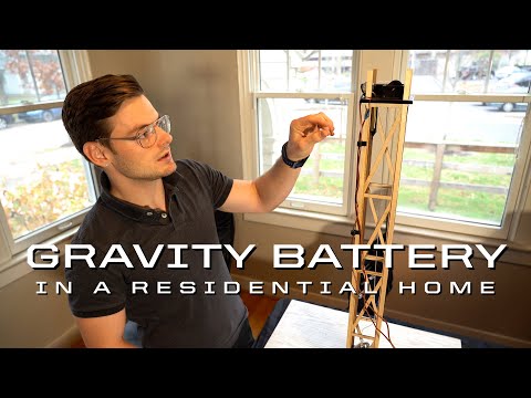 Could a “gravity battery” work in a residential home?