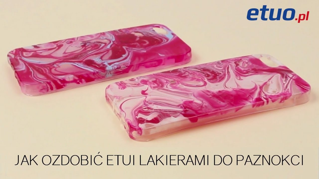 DIY Jak ozdobić etui lakierami do paznokci - etuo.pl