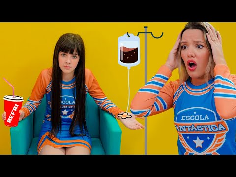 GIOVANNA TROCA ÁGUA POR REFRIGERANTE E SE DÁ MAL !!!