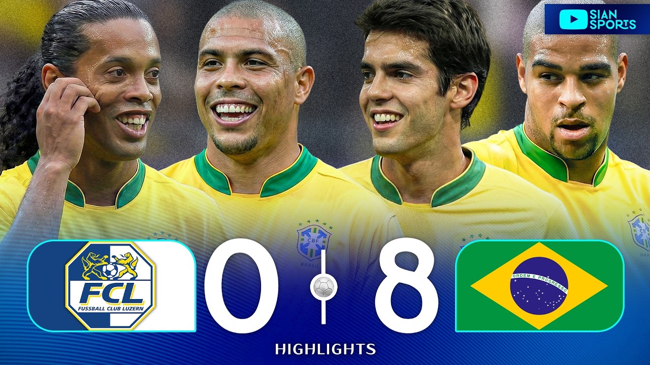 THE MOST FEARED TEAM OF THE CENTURY! WHEN BRAZIL SCARY THE WHOLE WORLD WITH RONALDINHO AND RONALDO!