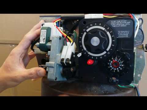YouTube video about: How to reset water softener timer?