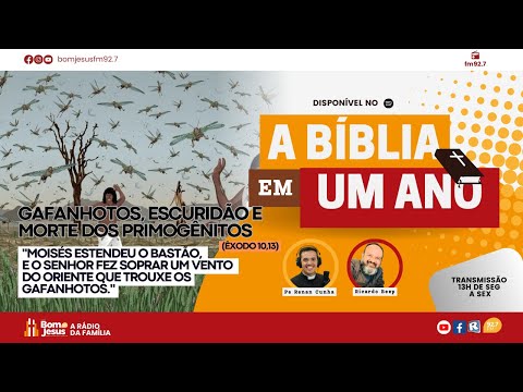 Day 33: Locusts, Darkness, and Death of the Firstborn (The Bible in a Year)