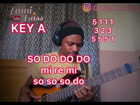 African Makossa Praise Bass guitar Tutorials