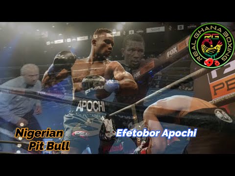 Nigerian Boxer Efetobor Apochi Dangerous Fighter