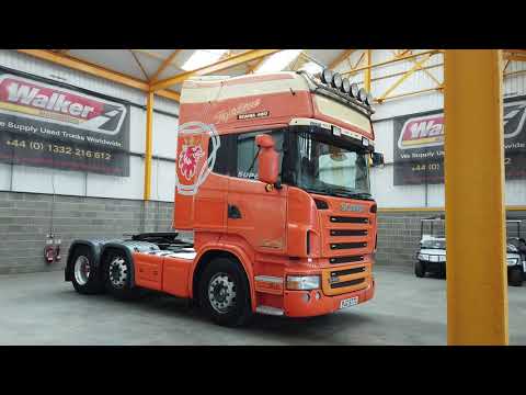 New In Stocklist For Sale: SCANIA R480 TOPLINE 6X2 TRACTOR UNIT - 2009 - PJZ 5773