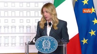 Meloni: Italia e Europa sempre a fianco di Kiev e del suo popolo
