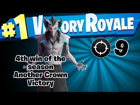 Fortnite C04S04: 4th win of the season, 9 kills