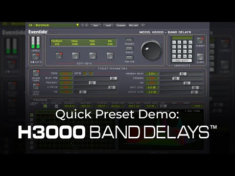 H3000 Band Delays Plugin Presets Demo