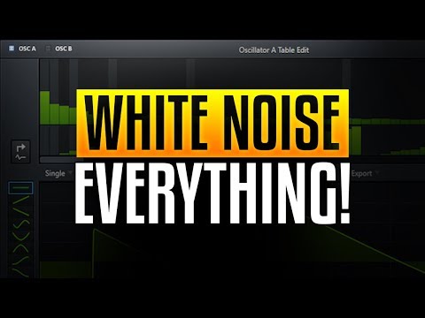 White Noise Everything - Part 2: Noise as a Modulation Source - Creating Psytrance
