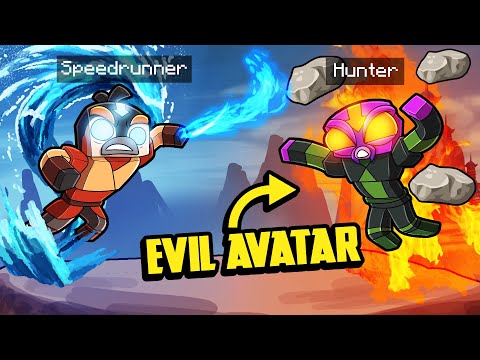 Manhunt AVATAR the Last Airbender 2! (Speedrunner vs Hunter)
