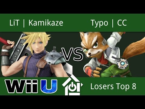 NaCl Monthly 8/27/2016 - LiT | Kamikaze (Cloud) vs Typo | CC (Fox) - Smash 4 Losers Top 8