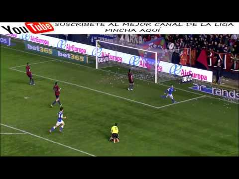 Osasuna vs Bilbao 1-4 Gol Ibai Jornada 21 2013/2014 - AllGoalsLFP