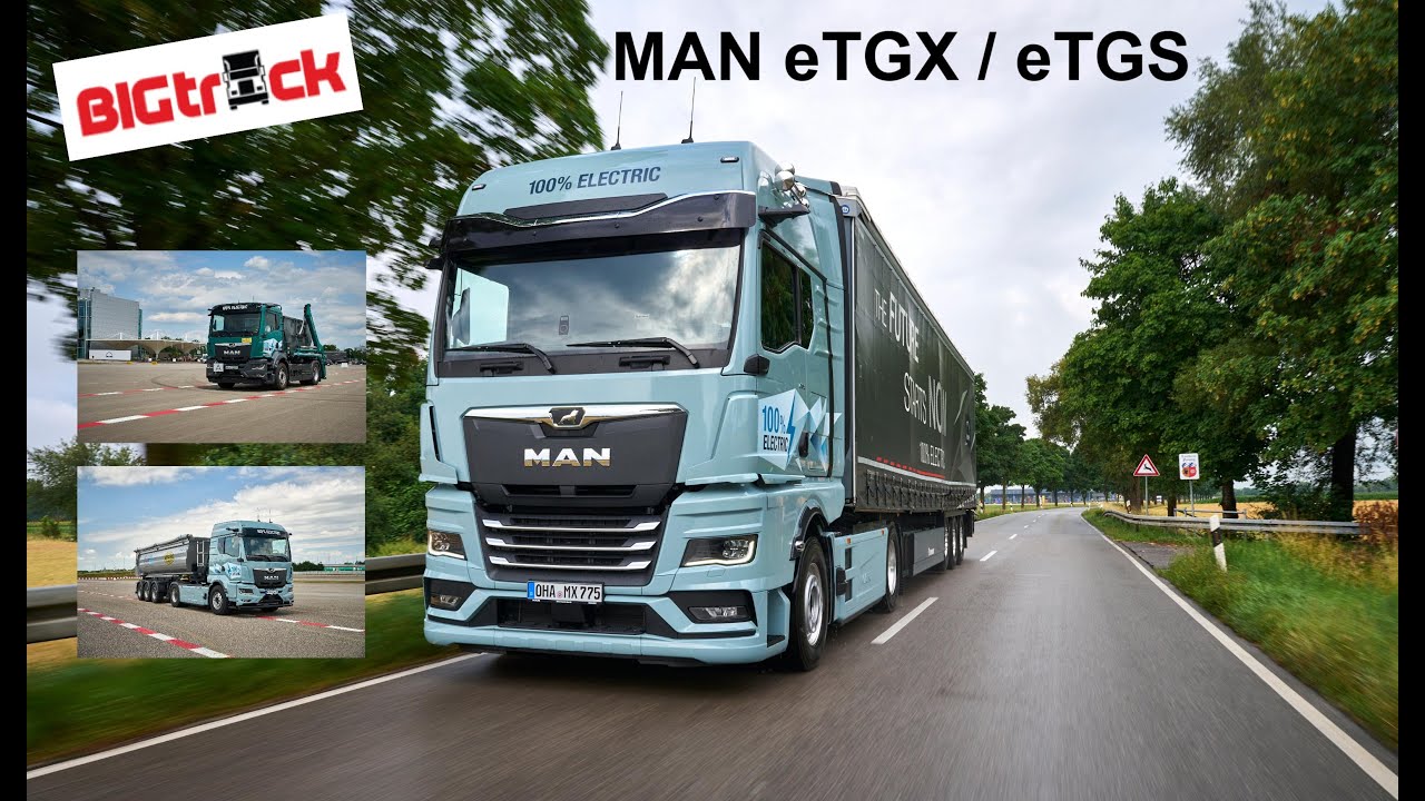 BIGtruck Driving the electric MAN eTGX and eTGS — video thumbnail (YouTube)