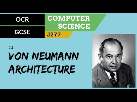 3. OCR GCSE (J277) 1.1 Von Neumann architecture