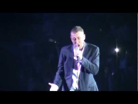 Christopher Maloney - X factor tour 2013 Sheffield Arena - You raise me up