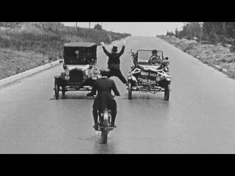 Silent movies did some pretty crazy things with cars