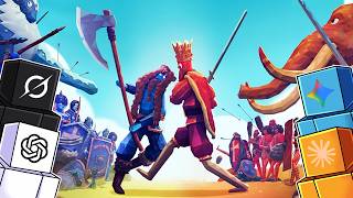 AIs Play Totally Accurate Battle Simulator