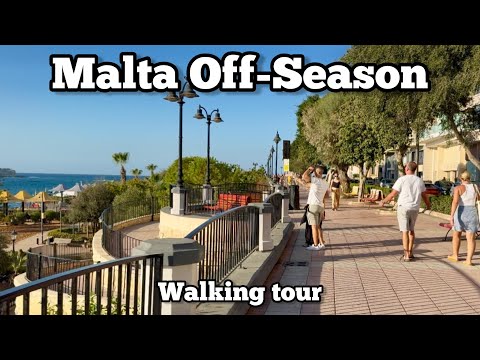 Walking Tour Malta: St Julians to Sliema in Off-Season
