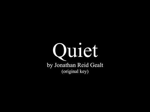 Quiet · Natalie Weiss - Piano accompaniment