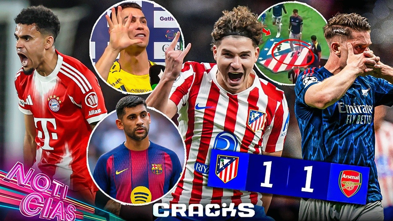 1-1 y Bronca por pisar el escudo |¿Podrá parar a Lucho? | Plan B, el Cuti | CR7: “Tengo 5 Champions”