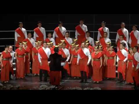 BENGGONG, arr. Ken Steven - BATAVIA MADRIGAL SINGERS
