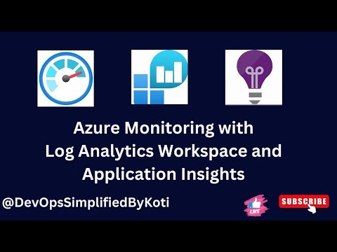 Azure Monitoring Tutorial Log Analytics Workspace & Application Insights Explained