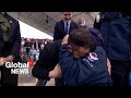 You Re My Hero WWII Veteran Shares Emotional Embrace With Ukraine S Zelenskyy