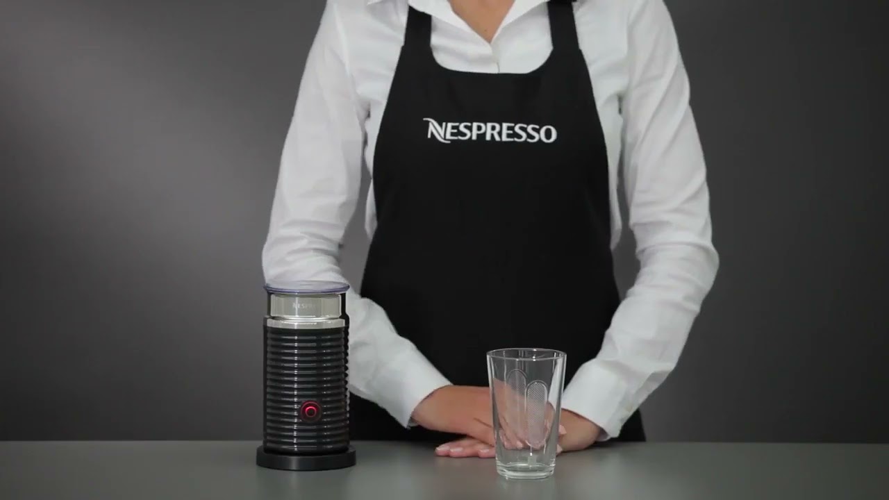 Mousseur à lait Aeroccino 3 de Nespresso®, Noir Mousseur à lait 