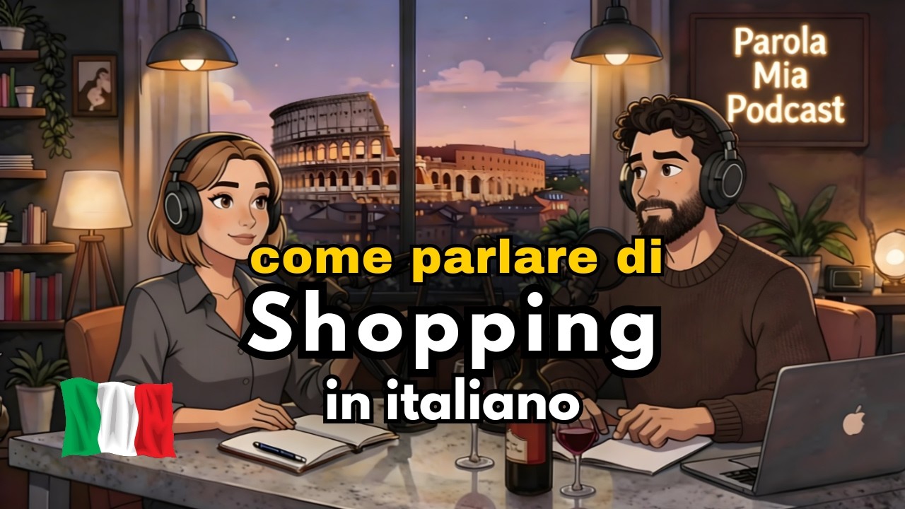Real Italian Podcast 🛍️ | Master Shopping Conversations in Italian (A1–B1)