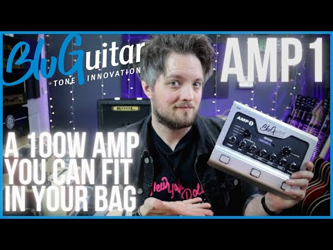 BluGuitar Amp1 Mercury Edition 100-Watt Nanotube Pedalboard Guitar Amp 2018 - 2020 - Silver image 5