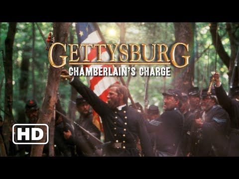 Chamberlain's Charge on Little Round Top - "Gettysburg" (1993)
