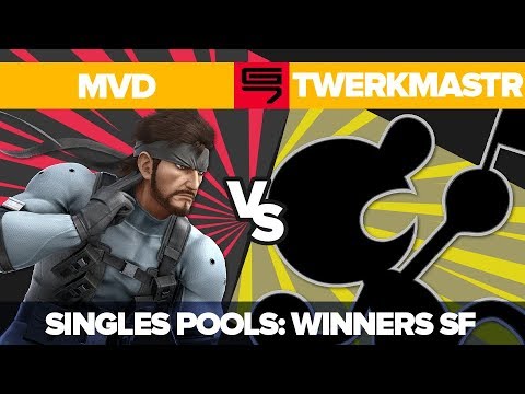 MVD vs twerkmastr - Ultimate Singles: Pools R2 Winners Semifinal - Genesis 7 | Snake vs Game & Watch