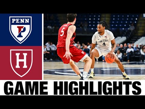 Penn State vs Harvard Highlights | Men's Basketball | College Basketball 2025