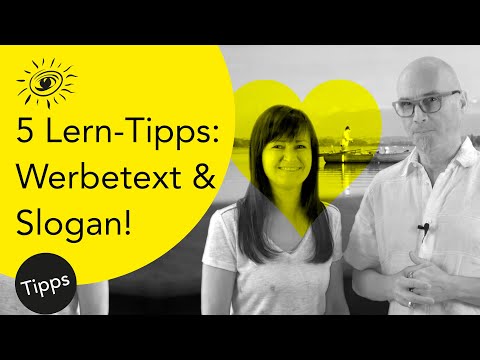 Werbetext, Slogan perfekt verstehen und schreiben. Textgrundlagen Tipps. Do it yourself.