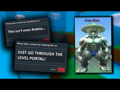 The Funniest Speedrun Submission Fails for ROBLOX Speed Run 4