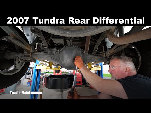 Toyota Tundra Rear Differential Fluid Change
