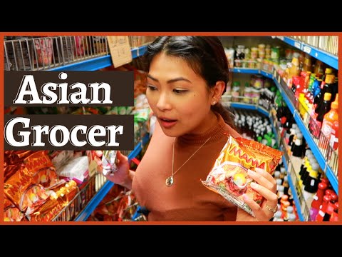 COMPRAS DE MERCEARIA ASIÁTICA comigo I Thai Grocers no Reino Unido