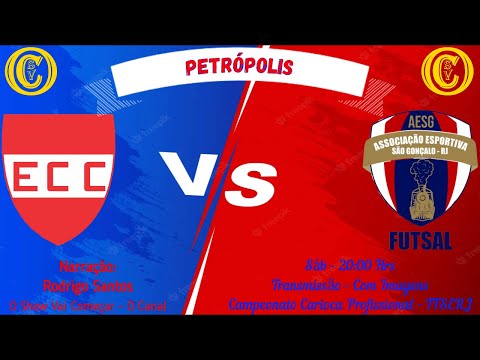 Corrêas x AESG - Campeonato Carioca Profissional - Quartas de Final - FFSERJ AO VIVO COM IMAGENS