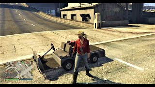 How to get the Bunker Caddy in free-roam in GTA Online with The Criminal Enterprises DLC update