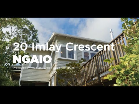 20 Imlay Crescent, Ngaio - Wellington (Tom Culy, Harriet Culy & Nick Major)