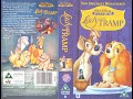 Lady And The Tramp 1998 UK VHS