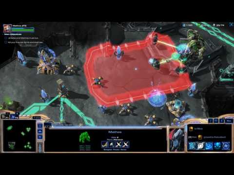StarCraft II Time Convergence part 1 The Titan Chioce